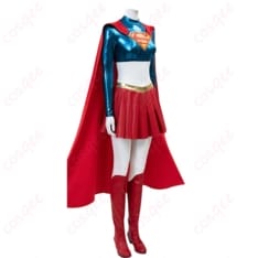 スーパーガールのカーラ・ゾー＝エル衣装 赤青ゴールドが映える写真映えコスプレ - 3枚目の画像（サムネイル）
