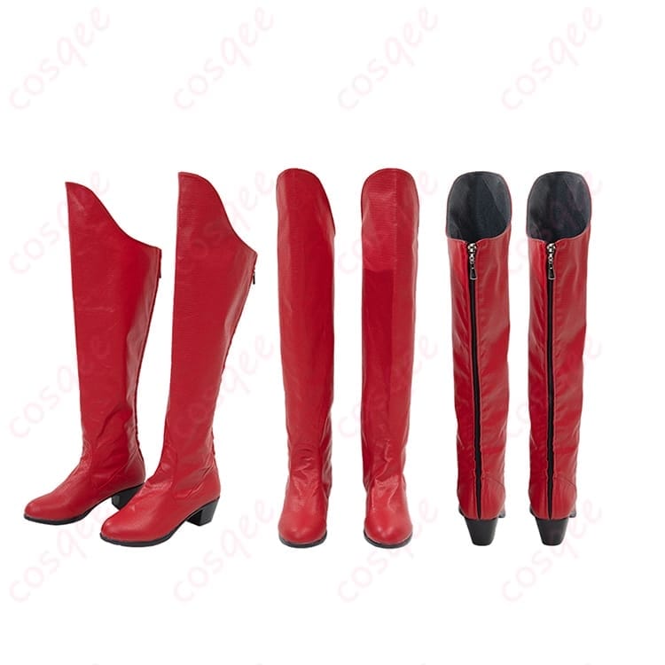 スーパーガールのカーラ・ゾー＝エル衣装 赤青ゴールドが映える写真映えコスプレ - 9枚目の画像