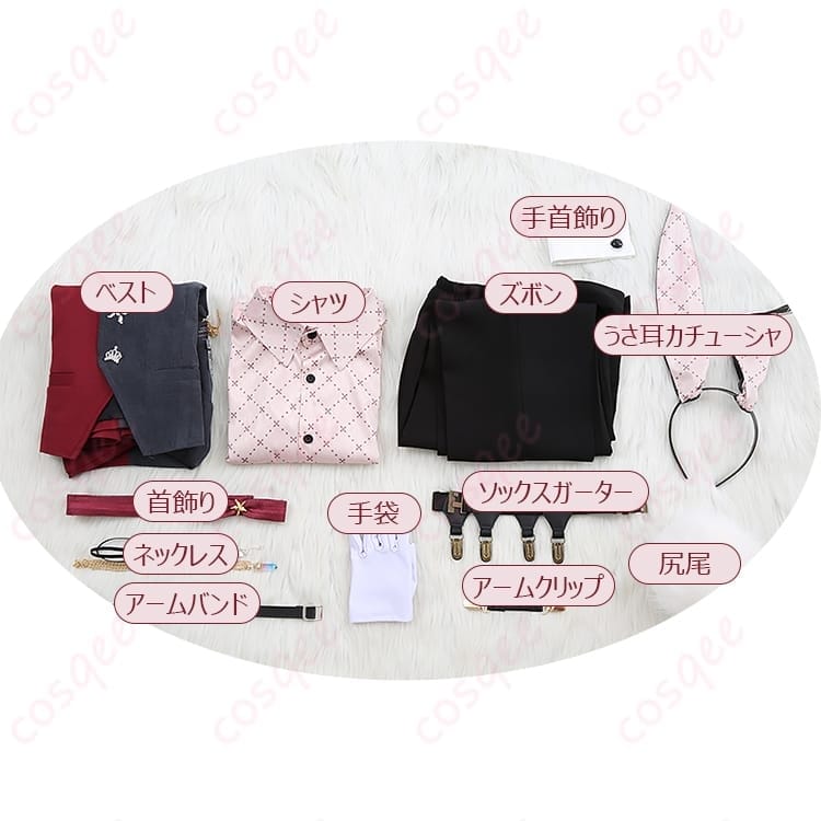 NU:カーニバル エイト 夢の分かれ道の雰囲気を纏う妖艶ゴシックなコスプレ衣装 - 6枚目の画像