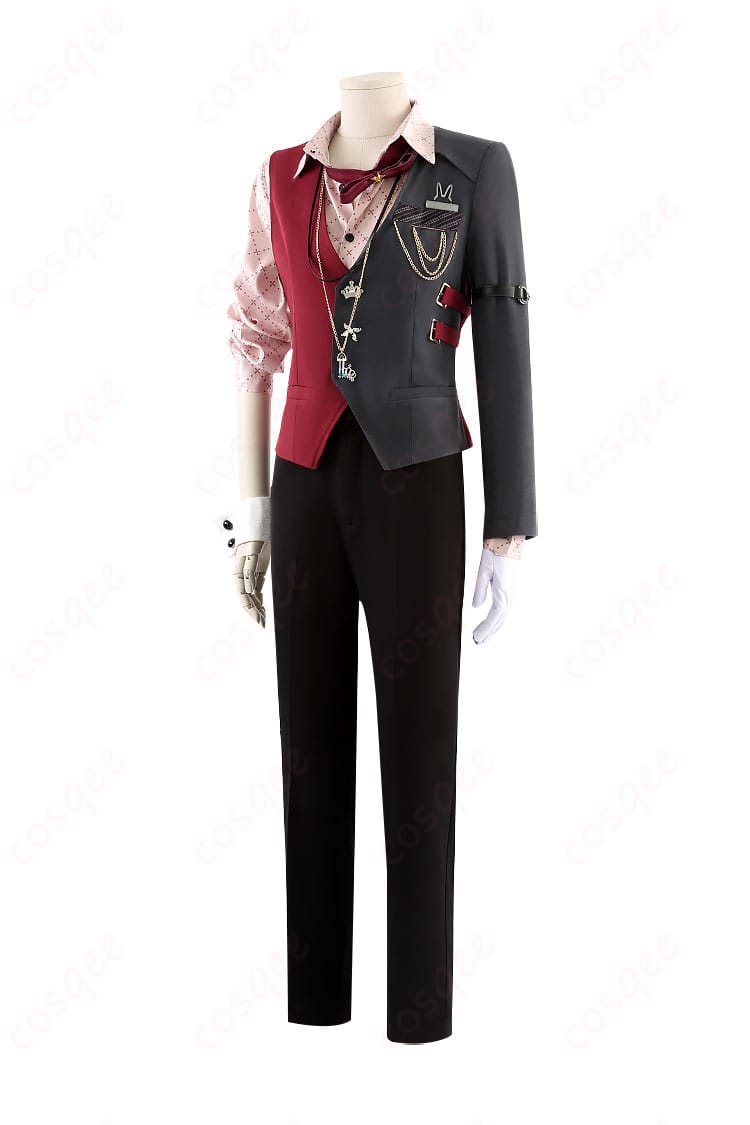 エイト コスプレ衣装の左側の画像。コスプレ衣装の全体的な形状とバランスが見やすい角度です。