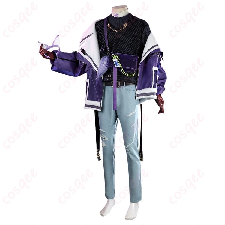 NU:カーニバル 玖夜の雪夜コーデで大人の色香を纏うコスプレ衣装 - 2枚目の画像