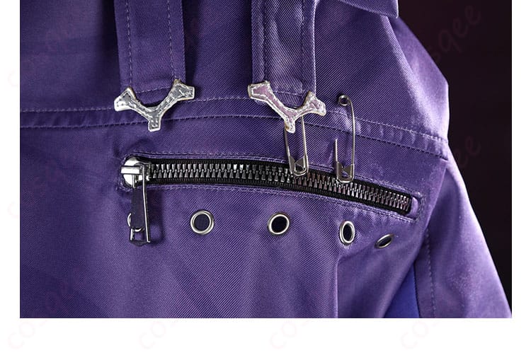 NUカニ 玖夜 コスプレ衣装 ポケット装飾部分|機能美と再現度を両立