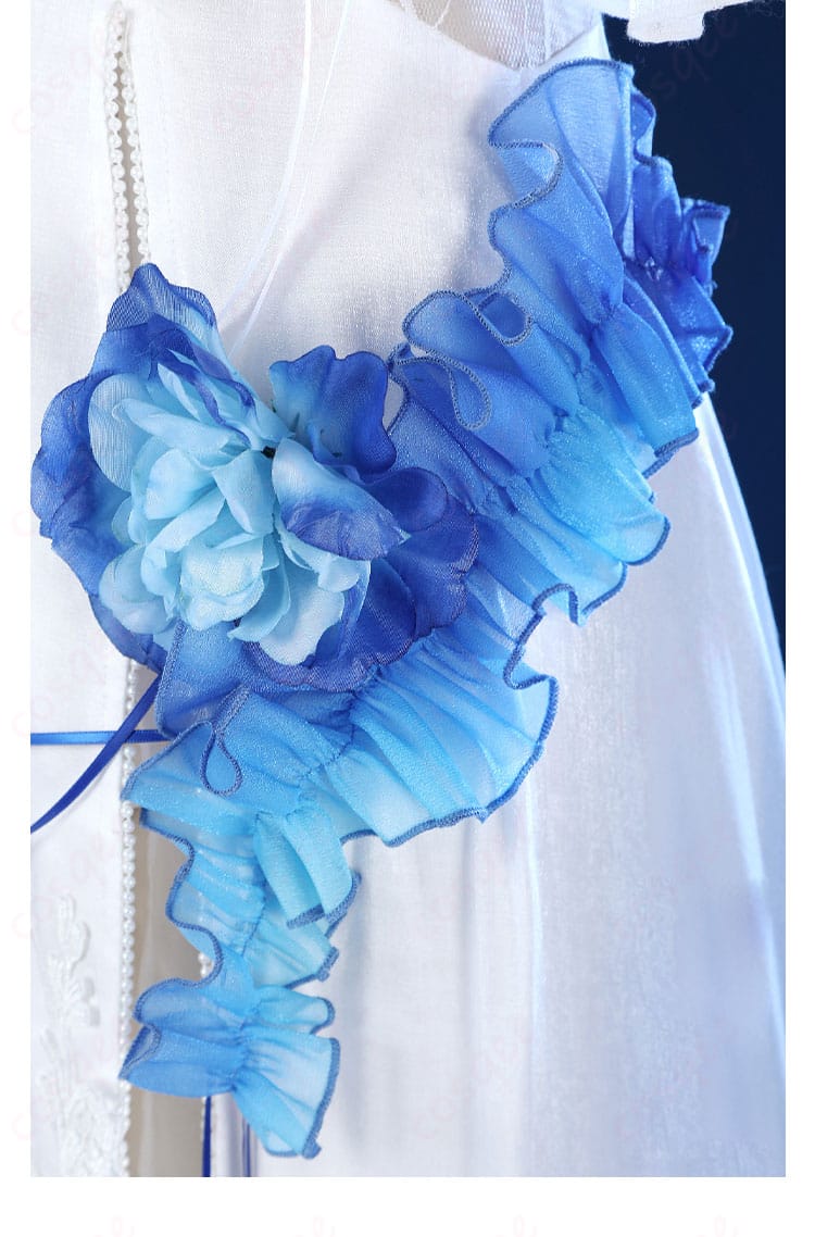 無期迷途 ハーメル コスプレ衣装 ウエストフラワー飾りクローズアップ|フェミニン度UP