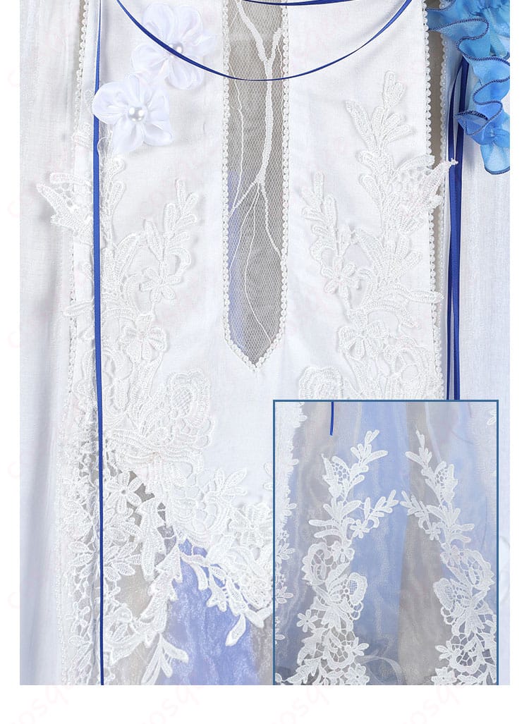 無期迷途 ハーメル コスプレ衣装 スカート裾レース装飾アップ|動きに映えるデザイン