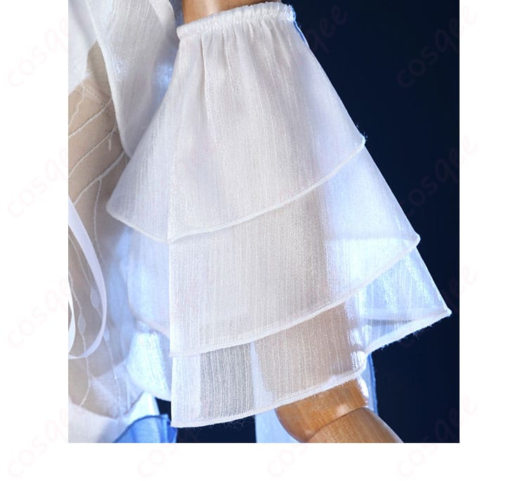 無期迷途 ハーメル コスプレ衣装 袖口フリル装飾ディテール|優雅な手元を演出