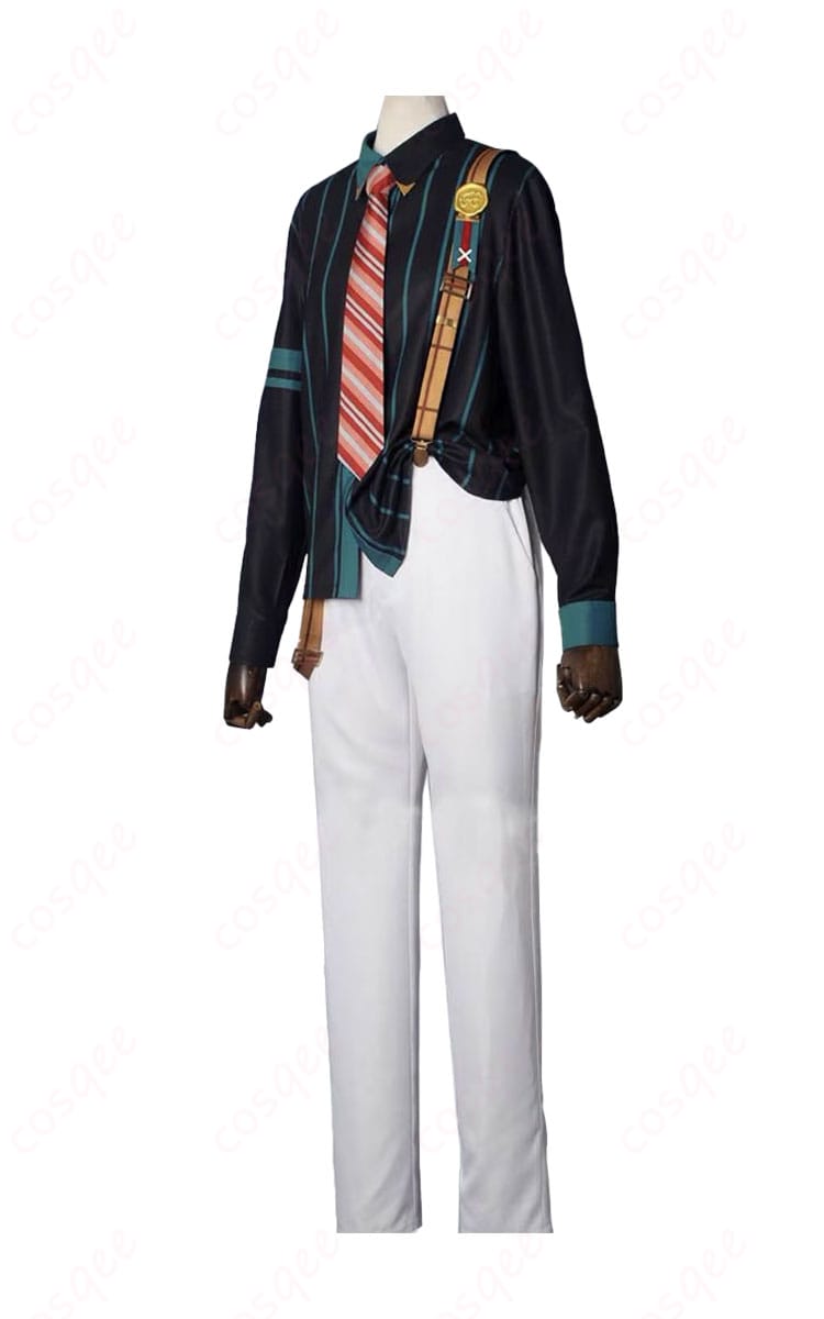 敬人塾コスプレ衣装 左側面ショット ディテール確認 伏見弓弦モデル