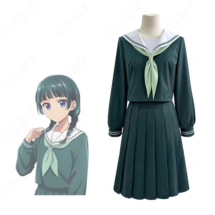 薬屋のひとりごと 猫猫 セーラー服 コスプレ衣装×キャラクター比較画像|忠実再現を確認しよう