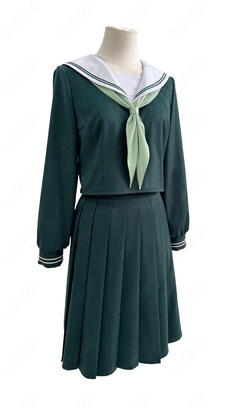 薬屋のひとりごと 猫猫 コスプレ衣装 セーラー服 右側面ビュー|シルエット美を確認