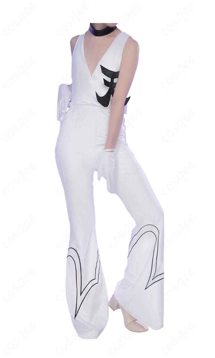 パンスト コスプレ衣装 前面フルショット―シルエットとカラー確認