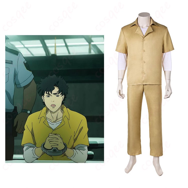 LAZARUS ラザロ アクセル 囚人 コスプレ衣装 × キャラクター比較ショット|忠実再現を体感