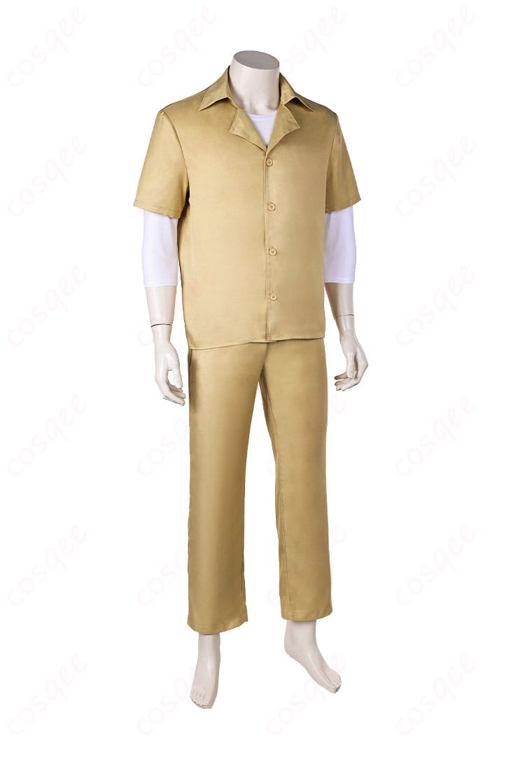 LAZARUS アクセル コスプレ衣装 囚人Ver. 右サイドショット|立体シルエット確認