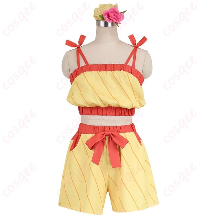 ポケットモンスターSM カスミのスポーティー映えコスプレ｜軽やかで動きやすいセット - 1枚目の画像