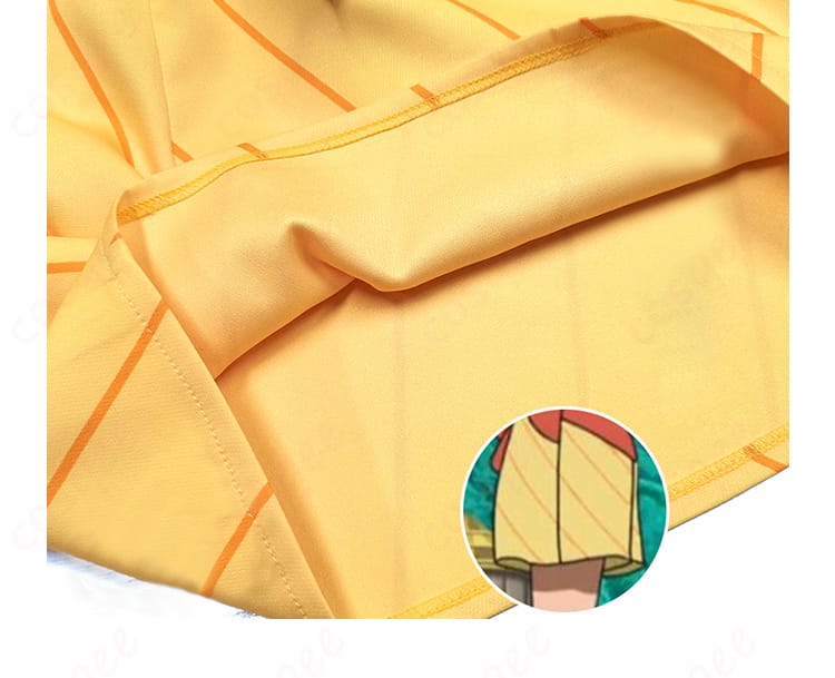 服装の布地詳細:コスプレ衣装の素材感、肌触りが良く、着心地が抜群