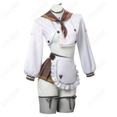 勝利の女神NIKKE ブレッディのメイド風コスプレ衣装 セット充実で写真映え抜群 - 2枚目の画像（サムネイル）