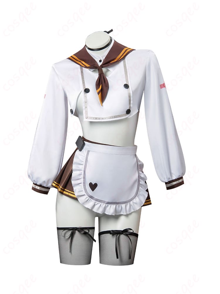 商品正面の画像。ブレッディのコスプレ衣装の正面デザイン、ディテールが良く分かる。