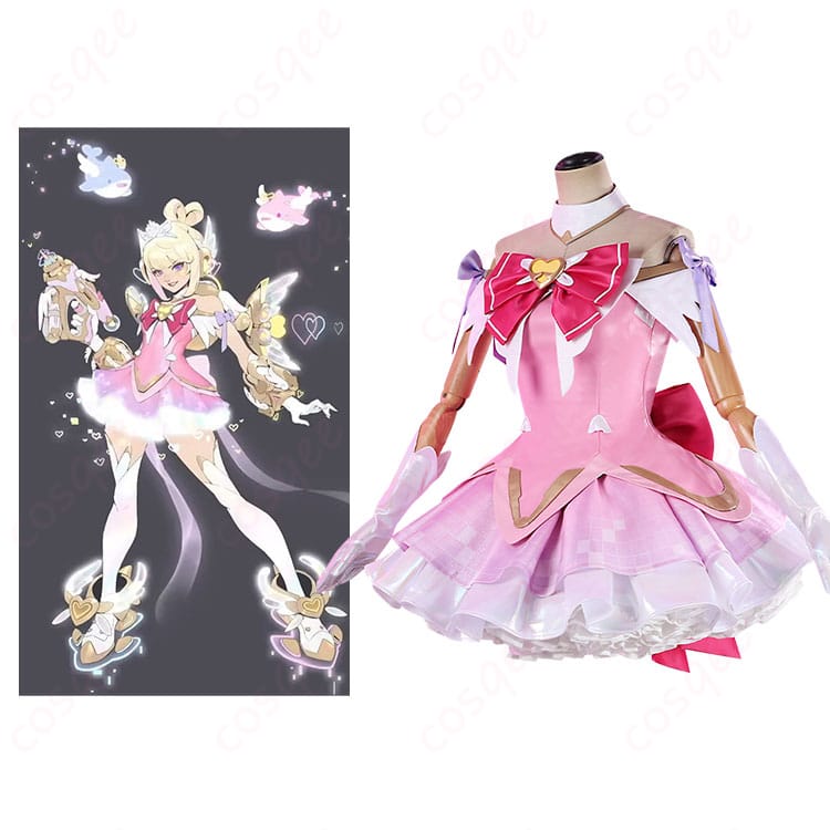 商品服装とキャラクターの組み合わせ図 - オーバーウォッチ2 ジュノ コスプレ衣装