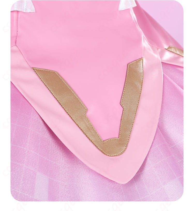 服装の裾装飾詳細 - ジュノのコスプレ衣装裾の装飾