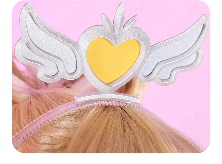 ヘアアクセサリー愛心装飾詳細 - ジュノのヘアアクセサリーにある愛心ディテール