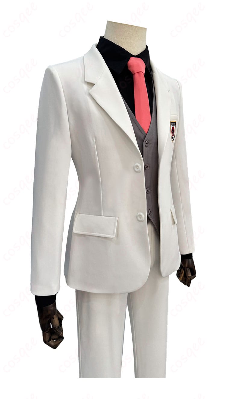 商品右側図 - 右側の角度から撮影したコスプレ衣装。全体のバランスとディテールが確認できます。