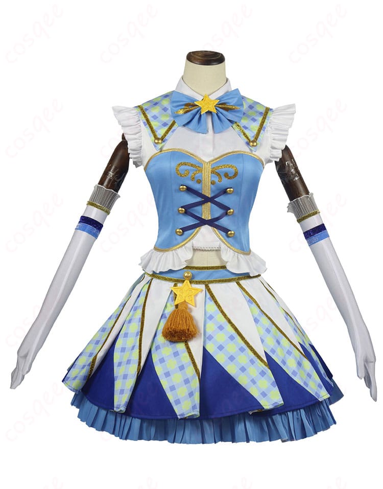 霧矢あおい コスプレ衣装 正面のデザイン。細部まで高い忠実再現と快適な着心地が特徴です。