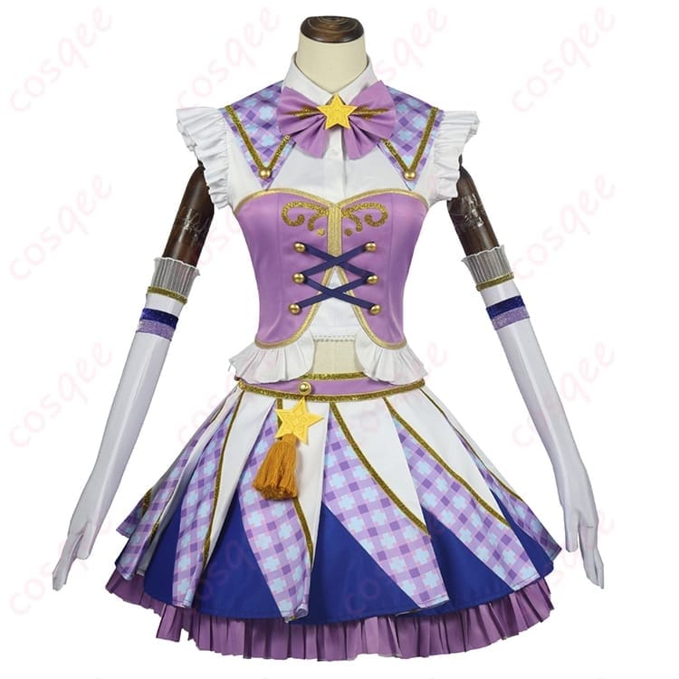 アイカツ！紫吹蘭 Soleil コスプレ衣装 クールに決まる上品配色で写真映え - 1枚目の画像