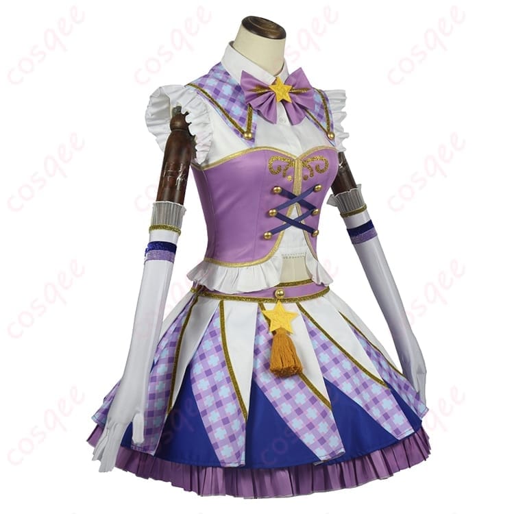 アイカツ！紫吹蘭 Soleil コスプレ衣装 クールに決まる上品配色で写真映え - 2枚目の画像