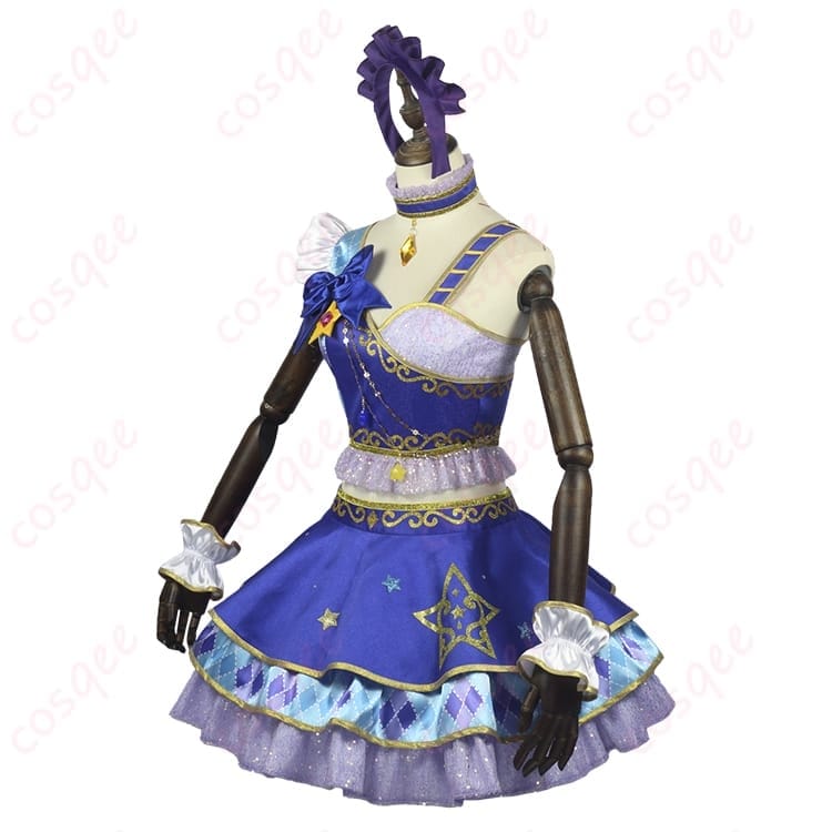 アイカツ！桜庭ローラのブルースターコーデで爽やかに輝くコスプレ衣装 - 2枚目の画像