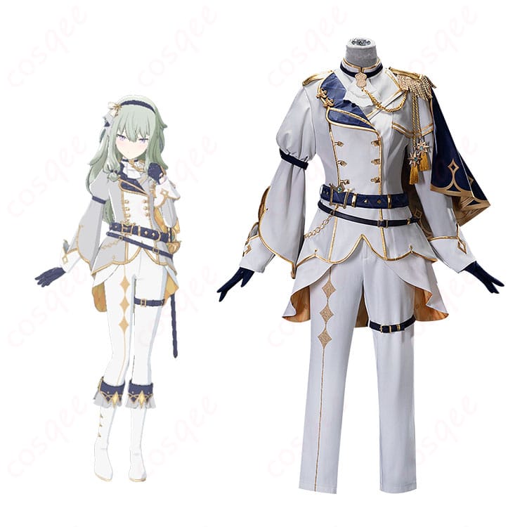 プロジェクトセカイ 草薙寧々 フィエ・シュヴァリエ コスプレ衣装とキャラクターのコラボ画像。忠実再現の衣装をチェック!