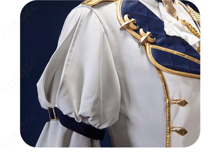 草薙寧々 コスプレ衣装 フィエ・シュヴァリエ 肩袖部分の装飾詳細。ディテールが際立つデザイン!