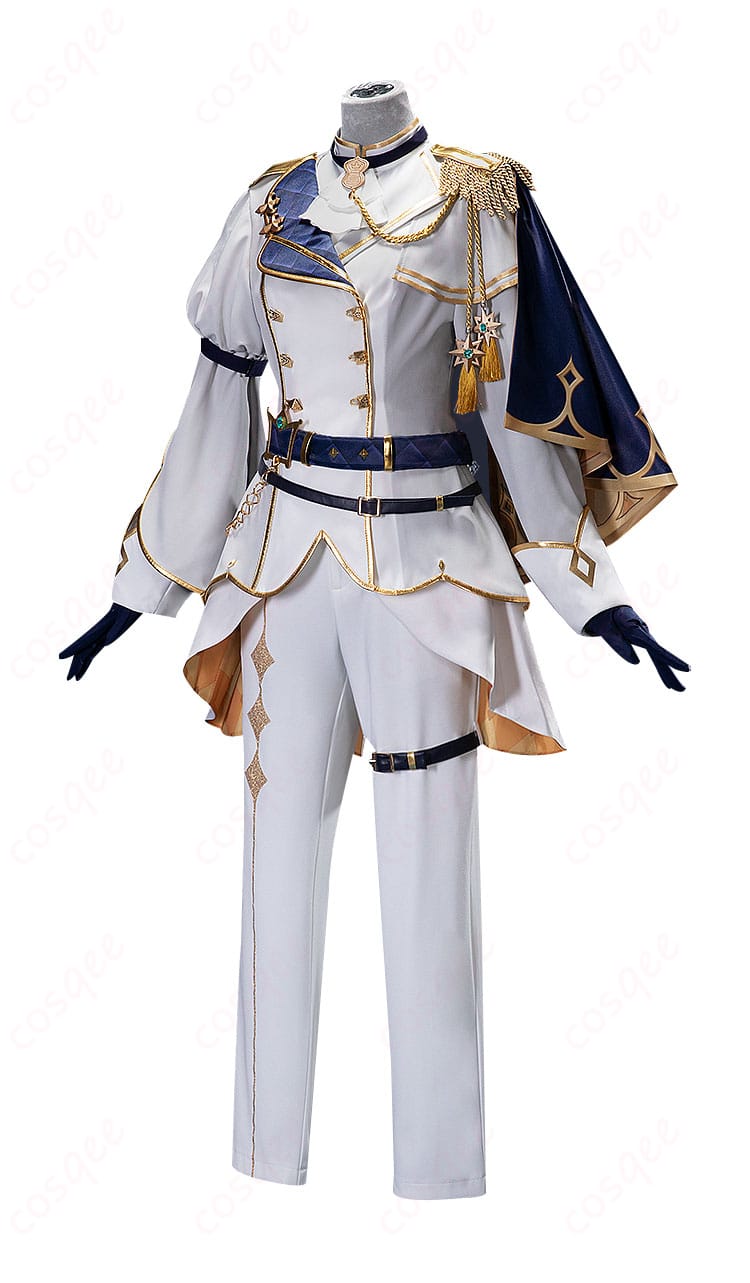 プロジェクトセカイ 草薙寧々 コスプレ衣装 フィエ・シュヴァリエ 左側の画像。詳細な縫製やデザインをご覧ください。