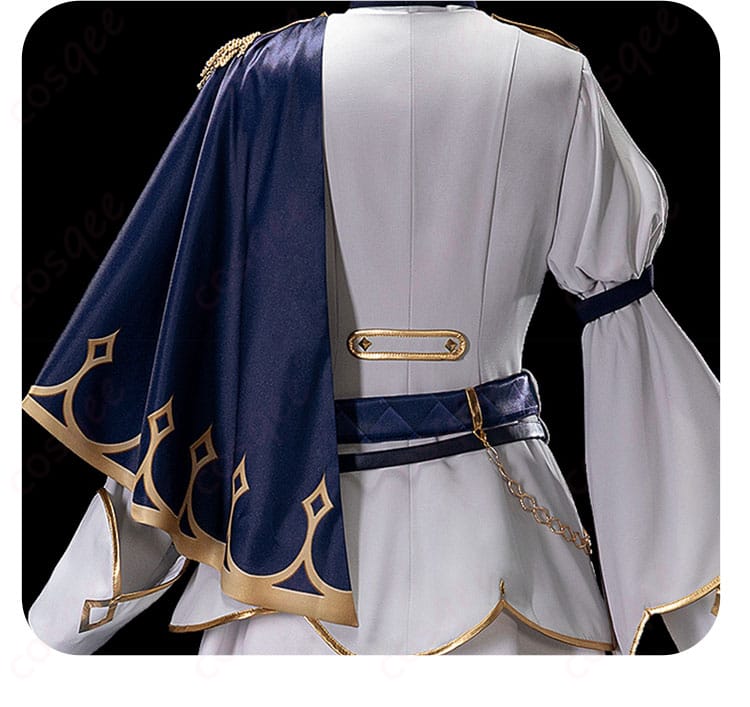 草薙寧々 コスプレ衣装 フィエ・シュヴァリエ 背面装飾の詳細。完璧なデザインの後ろ姿!