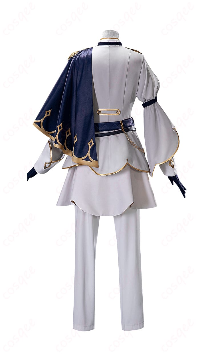 プロジェクトセカイ 草薙寧々 コスプレ衣装 フィエ・シュヴァリエ 背面画像。後ろ姿の美しいデザインを確認!