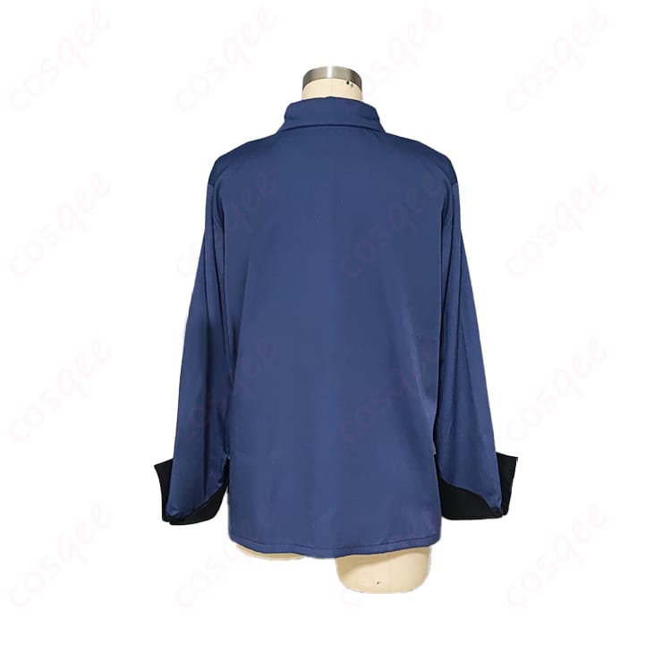 青葉つむぎ私服(春~夏)コスプレ衣装の背面画像。背中のデザインと美しい仕上がりが分かります。