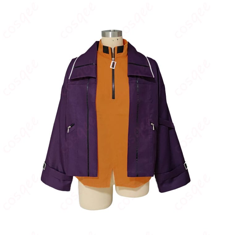 月永レオ秋〜冬私服コスプレ衣装の正面画像。デザインの細部まで再現されたコスプレ衣装です。