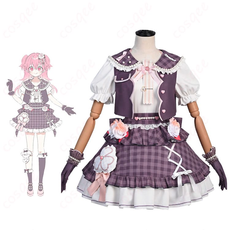 桃井愛莉 コスプレ衣装とキャラクターの再現イメージ。高精度なデザインで、詳細な衣装の再現が特徴。