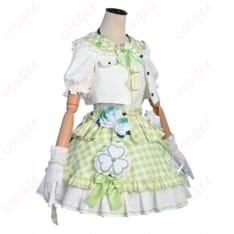 プロセカ 日野森雫 4周年コスプレ衣装 清楚で華やかに映えるステージ映えセット - 2枚目の画像（サムネイル）