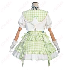 プロセカ 日野森雫 4周年コスプレ衣装 清楚で華やかに映えるステージ映えセット - 3枚目の画像（サムネイル）