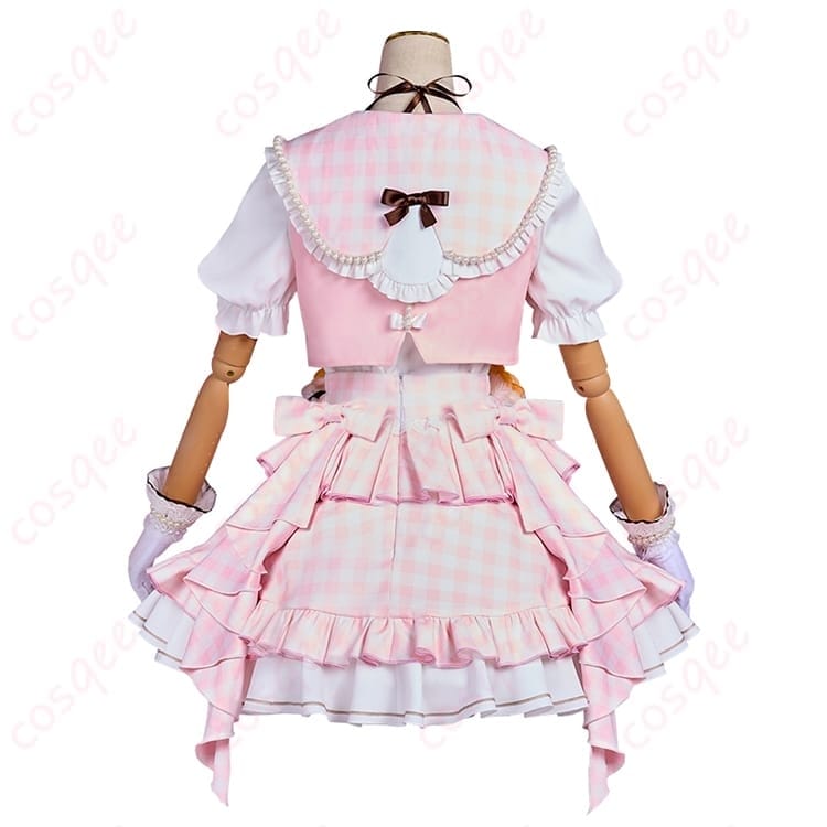 プロセカ 花里みのり 4周年コスプレ衣装｜爽やか配色とリボン映えで撮影もステージも可憐に - 2枚目の画像