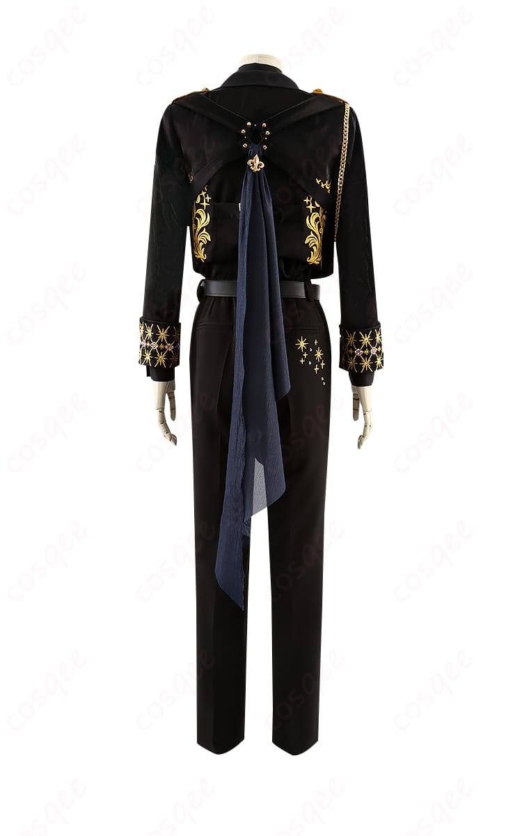 ディズニー ツイステ 5周年記念衣装の背面画像。背中部分のデザインがしっかり再現されています。