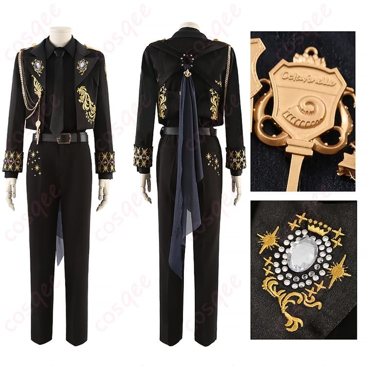 ツイステ 5周年記念 全寮共通コスプレ衣装 学院フォーマルで写真映えする一着 - 11枚目の画像