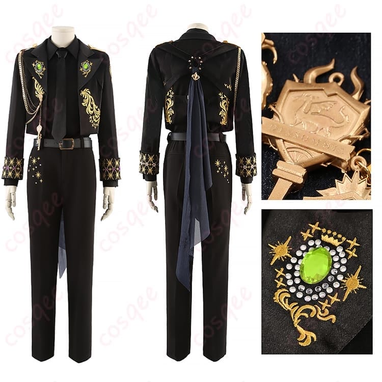 ツイステ 5周年記念 全寮共通コスプレ衣装 学院フォーマルで写真映えする一着 - 9枚目の画像