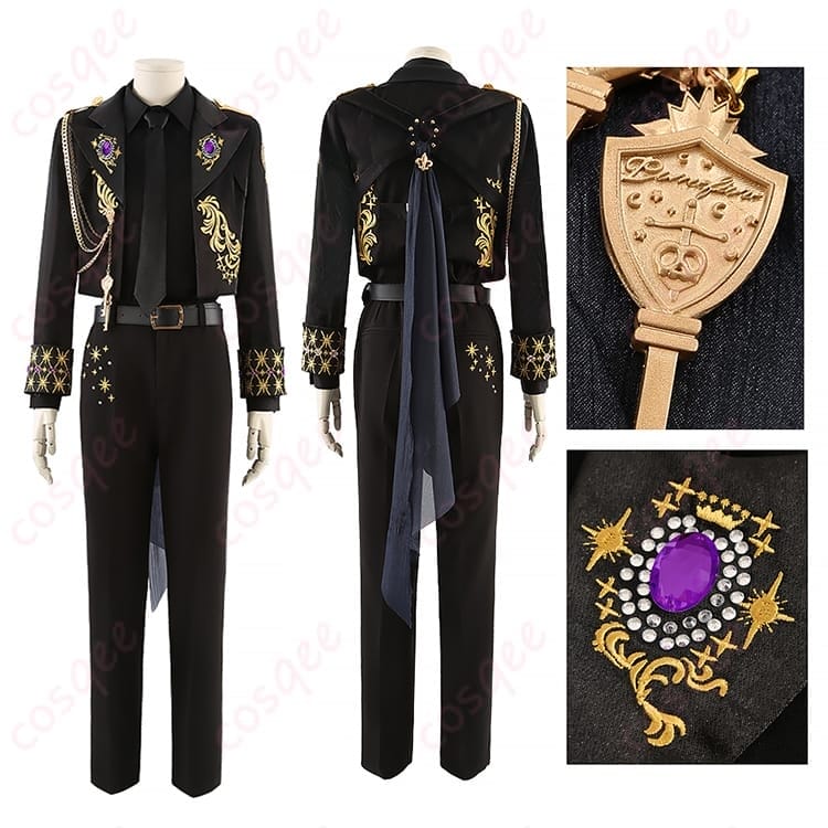 ツイステ 5周年記念 全寮共通コスプレ衣装 学院フォーマルで写真映えする一着 - 10枚目の画像