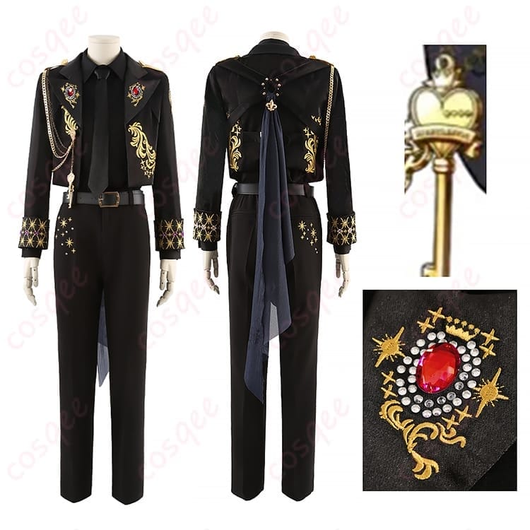 ツイステ 5周年記念 全寮共通コスプレ衣装 学院フォーマルで写真映えする一着 - 8枚目の画像