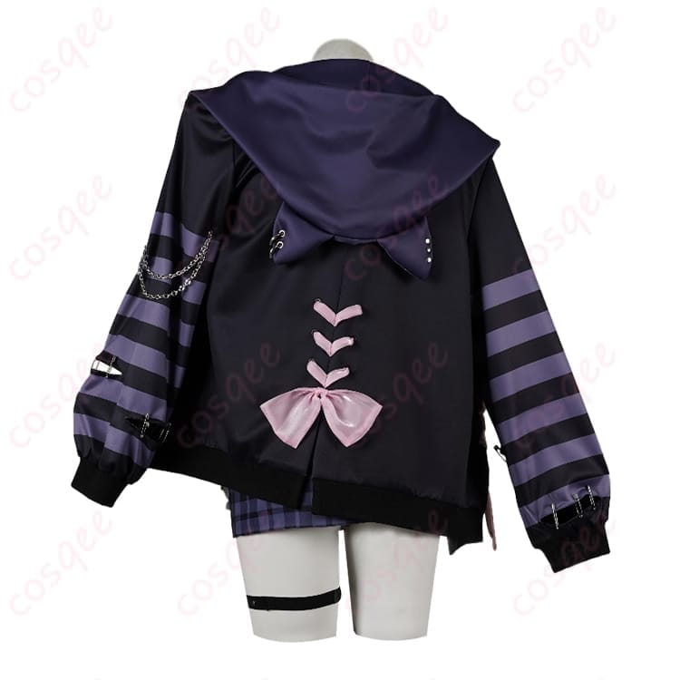 hololive ラオーラ・パンテーラ私服コスプレ 黒金ストリート感で写真映えする一式 - 3枚目の画像