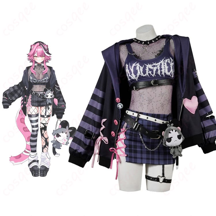 ラオーラ・パンテーラの私服コスプレ衣装とキャラクターの再現画像。リアルなデザインが魅力的。