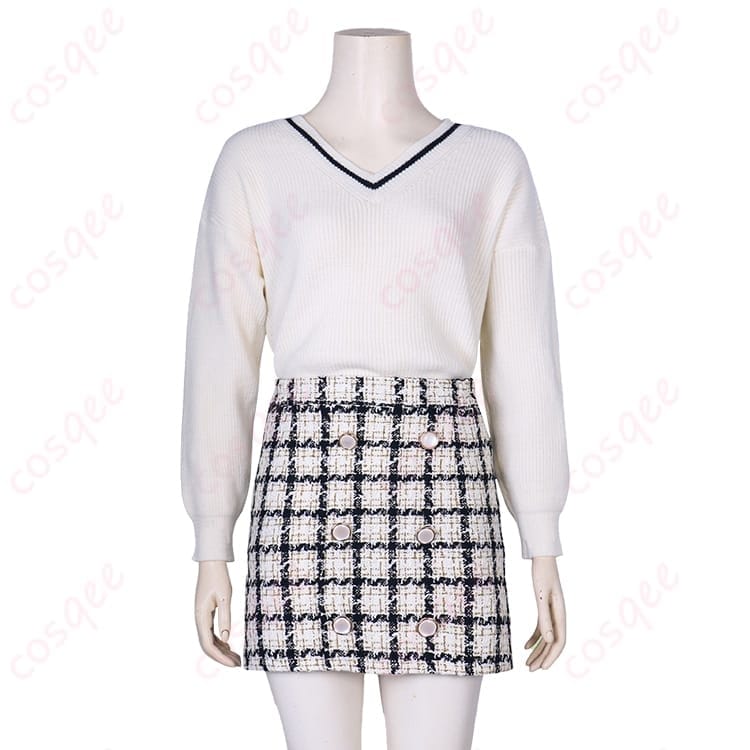 恋と深空 主人公 春の出会い コスプレ衣装 爽やか配色で写真映えする着心地 - 1枚目の画像