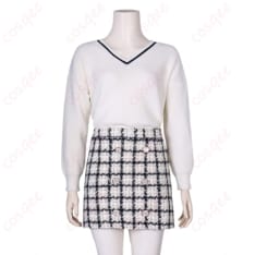 恋と深空 主人公 春の出会い コスプレ衣装 爽やか配色で写真映えする着心地 - 1枚目の画像（サムネイル）