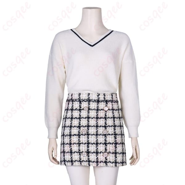 恋と深空 主人公 春の出会い コスプレ衣装 爽やか配色で写真映えする着心地