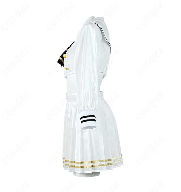 服の袖のディテール画像:ジェーナス コスプレ衣装の袖の装飾ディテール。精緻な刺繍とデザインが特徴。