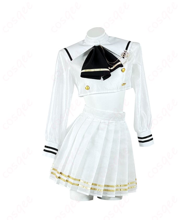 商品正面画像:アズールレーン ジェーナス コスプレ衣装の正面画像。ディテールが美しく、クオリティの高さがわかる。